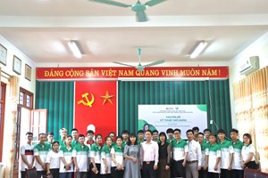 Công ty GREENFEED tiếp tục phối hợp với Khoa Chăn nuôi Thú y - Trường ĐH Nông Lâm Thái Nguyên tổ chức chương trình tập huấn cho lớp "Hạt Giống Tài Năng 2 – Lớp 50TYN03’’
