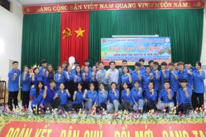 Chương trình tình nguyện Mùa Hè Xanh –  2022 của Liên chi đoàn Khoa Chăn nuôi Thú y tại xã Lam Vỹ huyện Định Hóa, tỉnh Thái Nguyên
