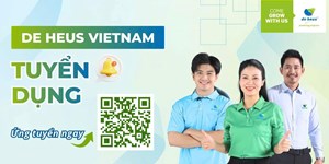 📢 DE HEUS VIỆT NAM TUYỂN DỤNG TRÊN TOÀN QUỐC