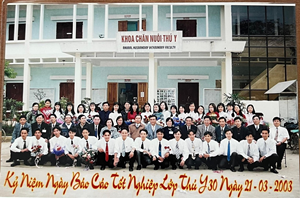 Nhớ mãi dấu ấn 20 năm của K30TY - ĐHNL Thái Nguyên