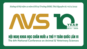 Thông báo số 4 của trường Đại học Nông Lâm – Đại học Thái Nguyên về tổ chức “Hội nghị Khoa học Chăn nuôi  - Thú y toàn quốc (lần thứ VI) - AVS2025”