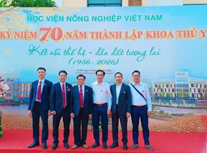 🎉 CHÚC MỪNG 70 NĂM THÀNH LẬP KHOA CHĂN NUÔI VÀ KHOA THÚ Y – HỌC VIỆN NÔNG NGHIỆP VIỆT NAM