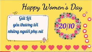 💐🌷 CHÚC MỪNG NGÀY PHỤ NỮ VIỆT NAM 20/10 🌷💐