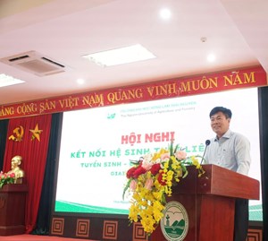 HỘI NGHỊ KẾT NỐI HỆ SINH THÁI LIÊN KẾT TUYỂN SINH – ĐÀO TẠO – TUYỂN DỤNG GIAI ĐOẠN 2026–2030 CỦA TRƯỜNG ĐẠI HỌC NÔNG LÂM – ĐH THÁI NGUYÊN